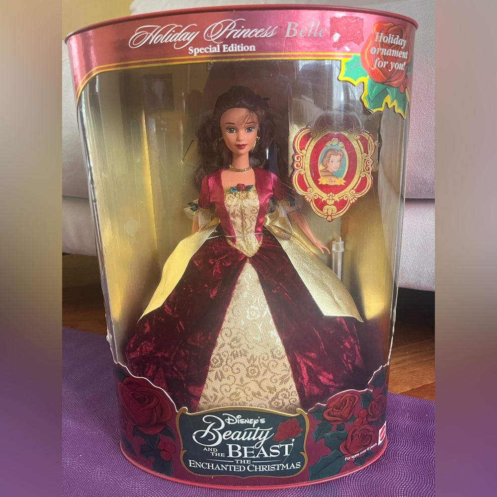 Holiday Princess Belle Barbie Collectors Item